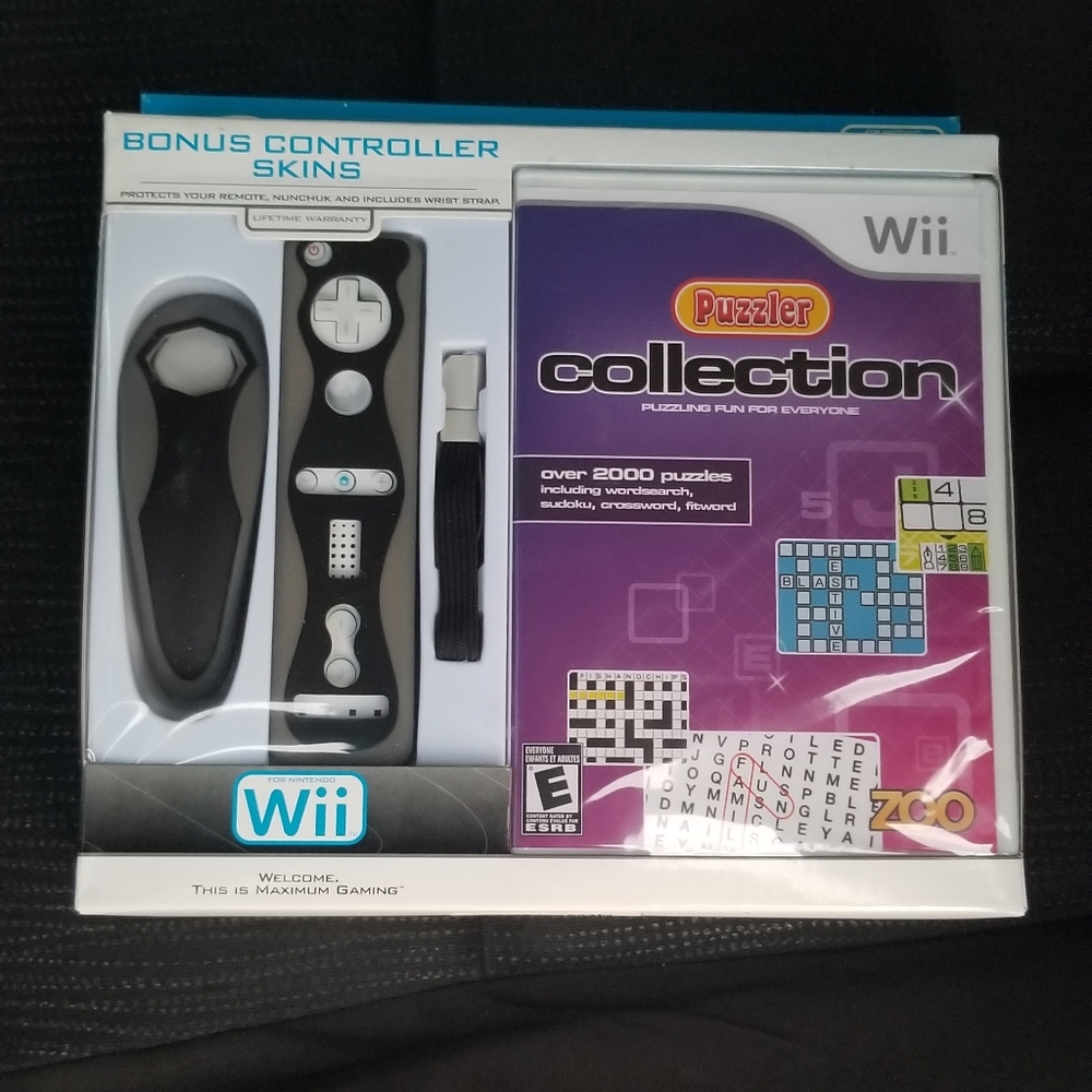 Nintendo wii game and controller skins